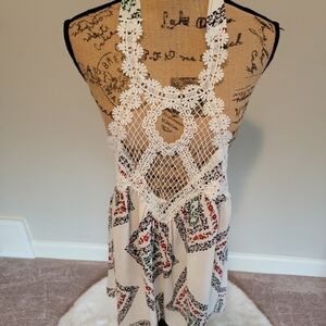 Ella Mara floral halter top